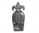 FDL Yale Lock Cover & Door Pull in Pewter Finish Cast Iron (PEW9)